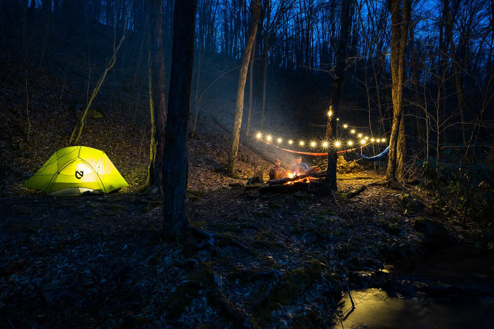 Campen, Im Freien, Zelt