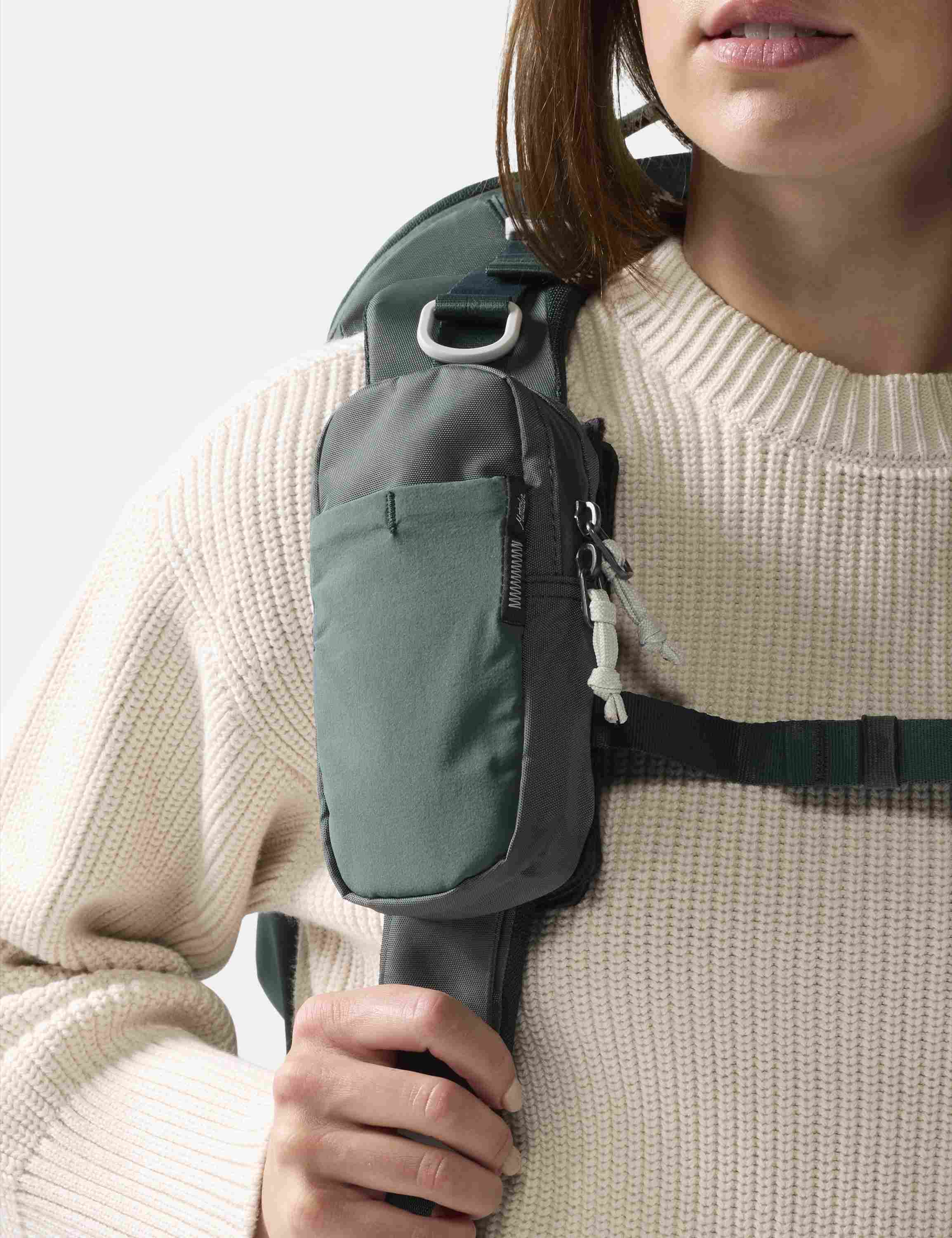 Tasche, Gürteltasche, Military-Style, Kordelzug, Rucksackgurt