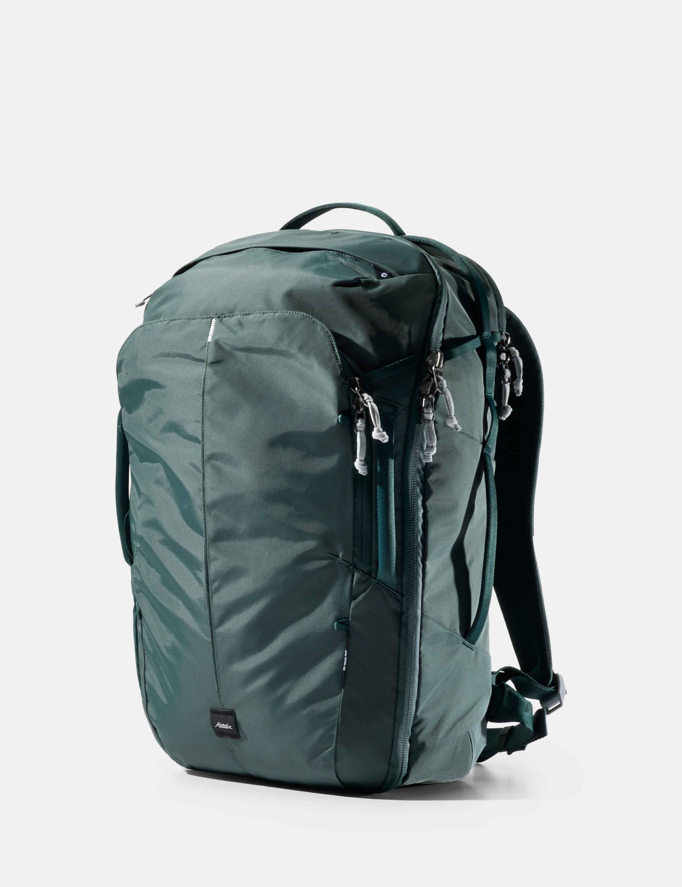 Rucksack, Backpack, grün, Reißverschluss, Schulterriemen