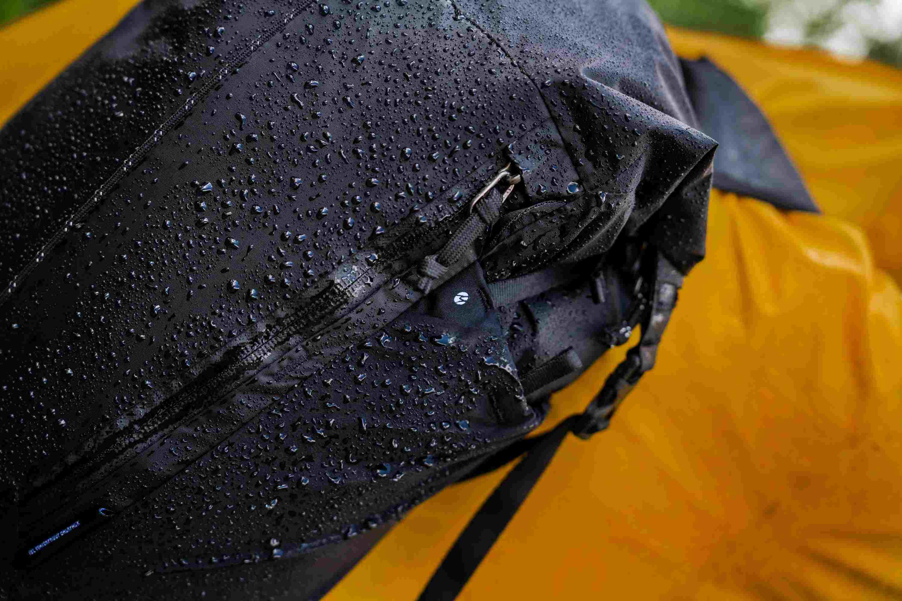 Regenjacke, Dokumententaschen, Wasserdicht, Rucksack, Klettverschluss