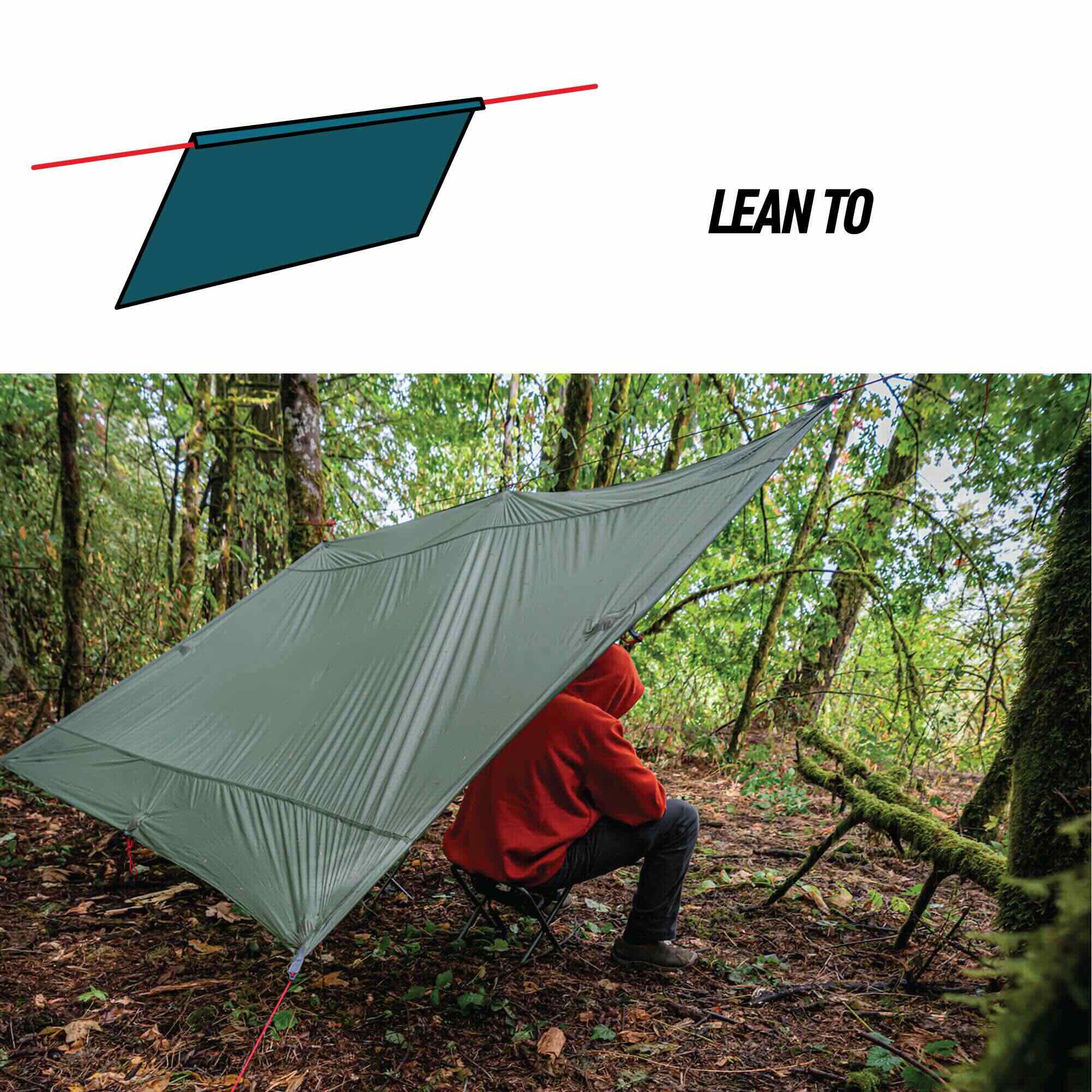 Grand Trunk Moab All-In-One Shelter Hammock (green)