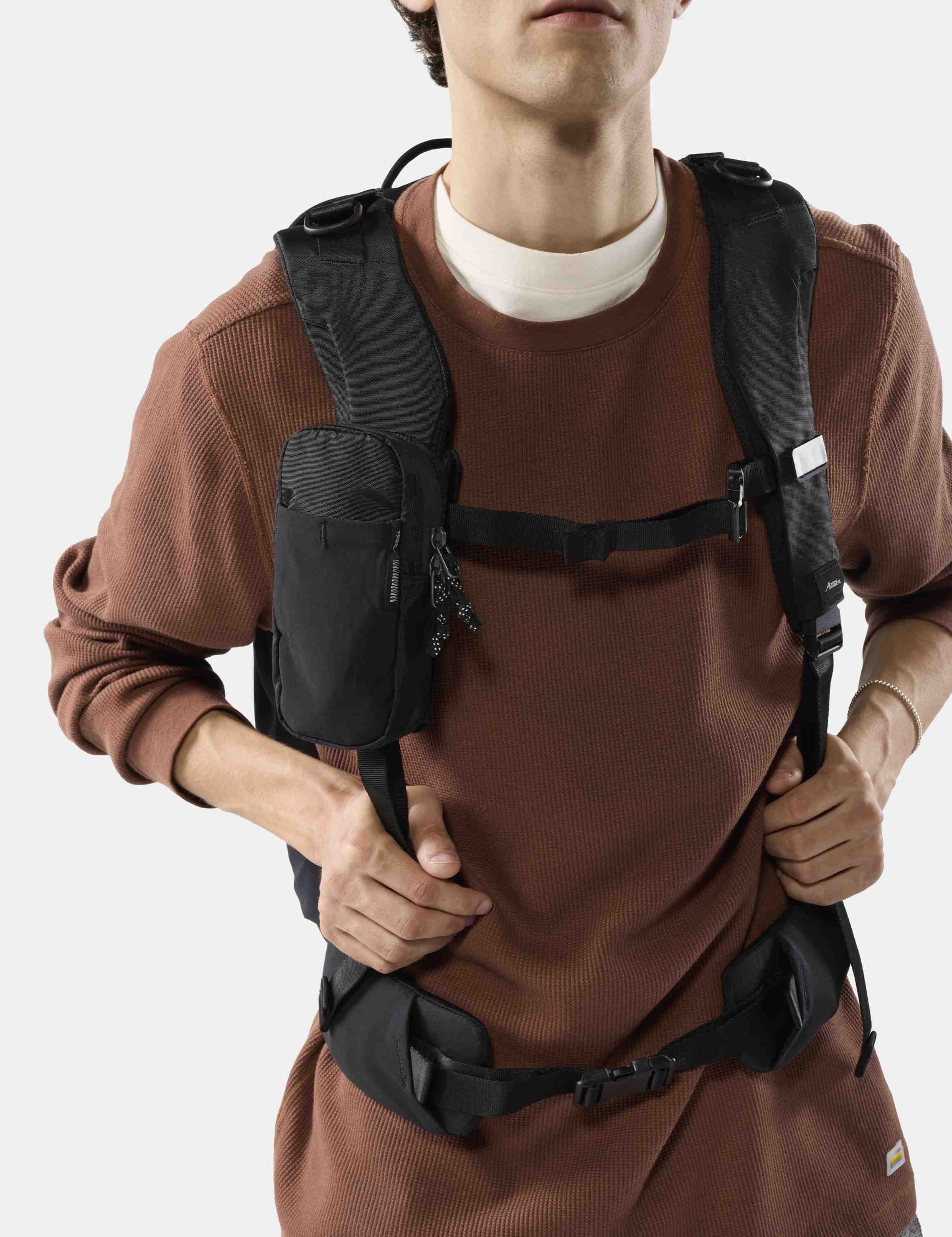 Rucksack, Backpack, Wanderrucksack, Gepäckgurt, Halterung