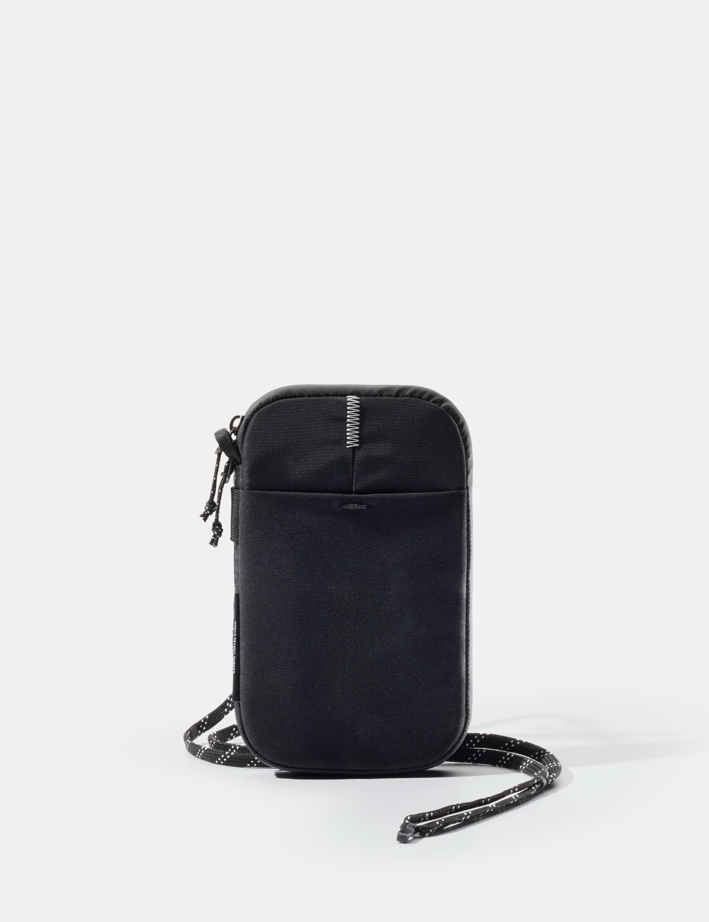 Handycase, Schultertasche, Phone pouch, Kartenfach, Schwarz