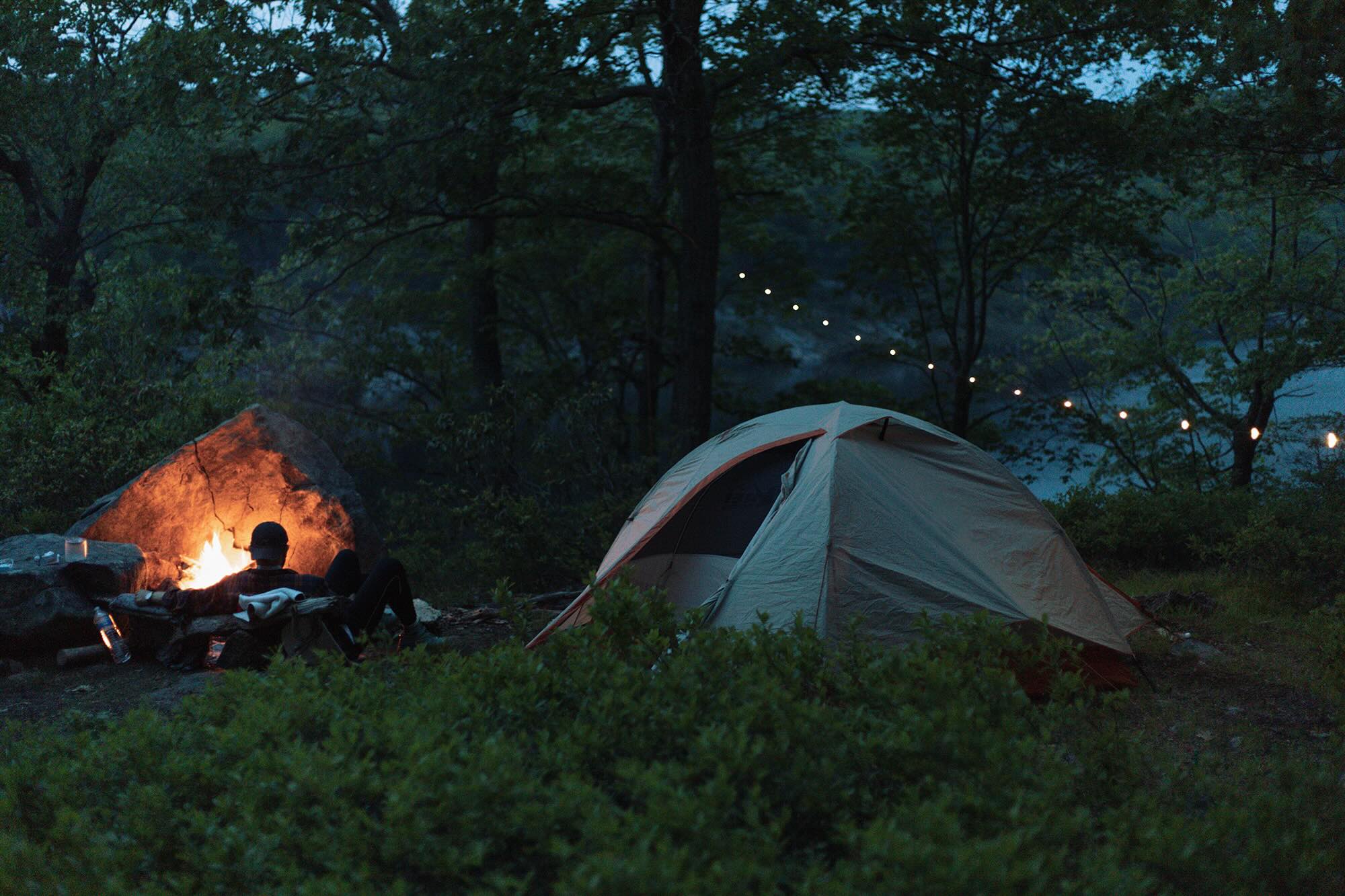 Campen, Draußen, Zelt, Unterschlupf, Zelt in den Bergen