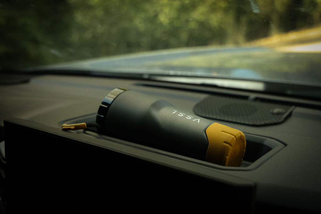 Bluetooth-Lautsprecher, tragbarer Lautsprecher, zylindrisch, schwarz-gelb