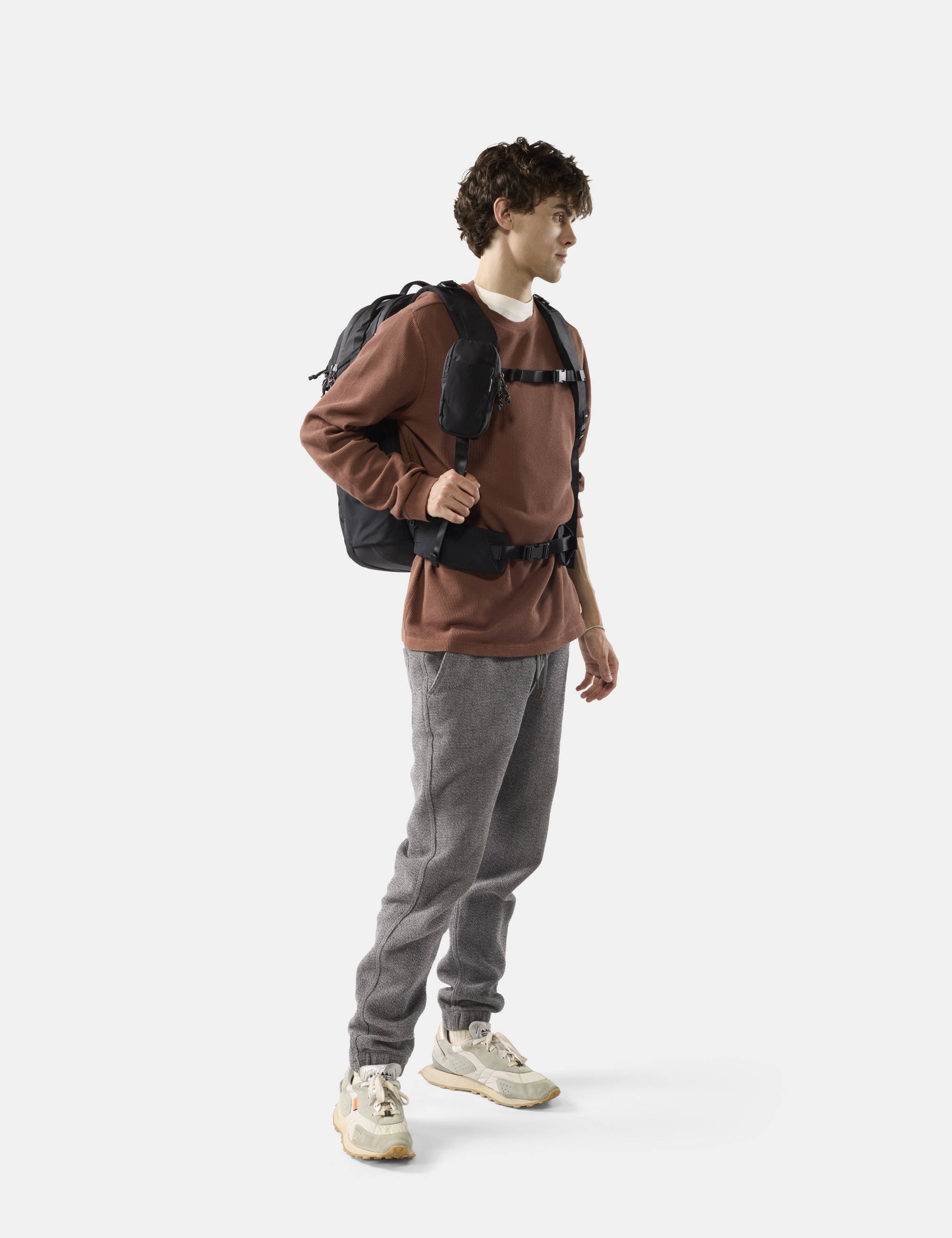 Rucksack, Wandern, Outdoor, Rucksack, Grau