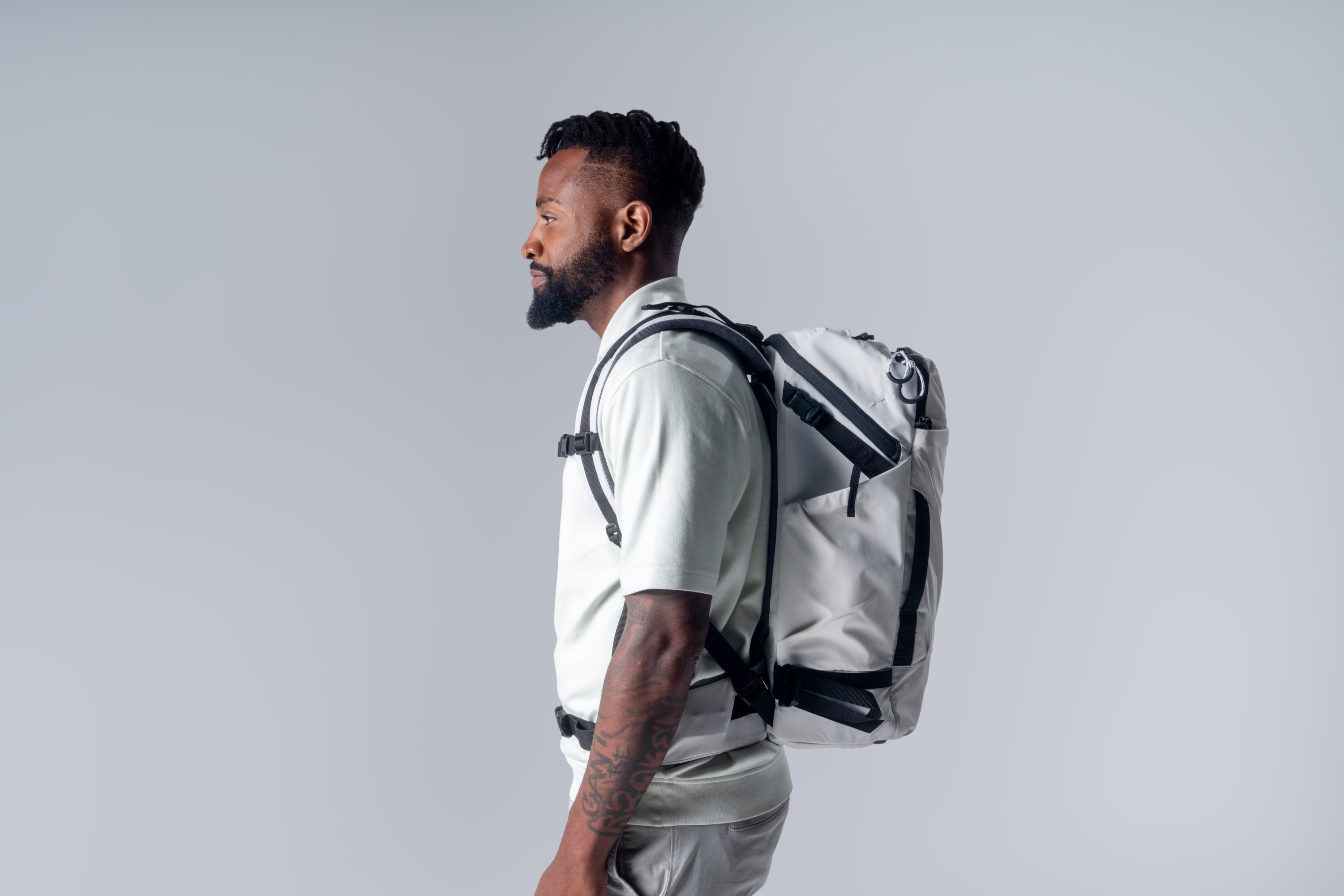 Tasche, Rucksack, Erwachsener, Mann, Person