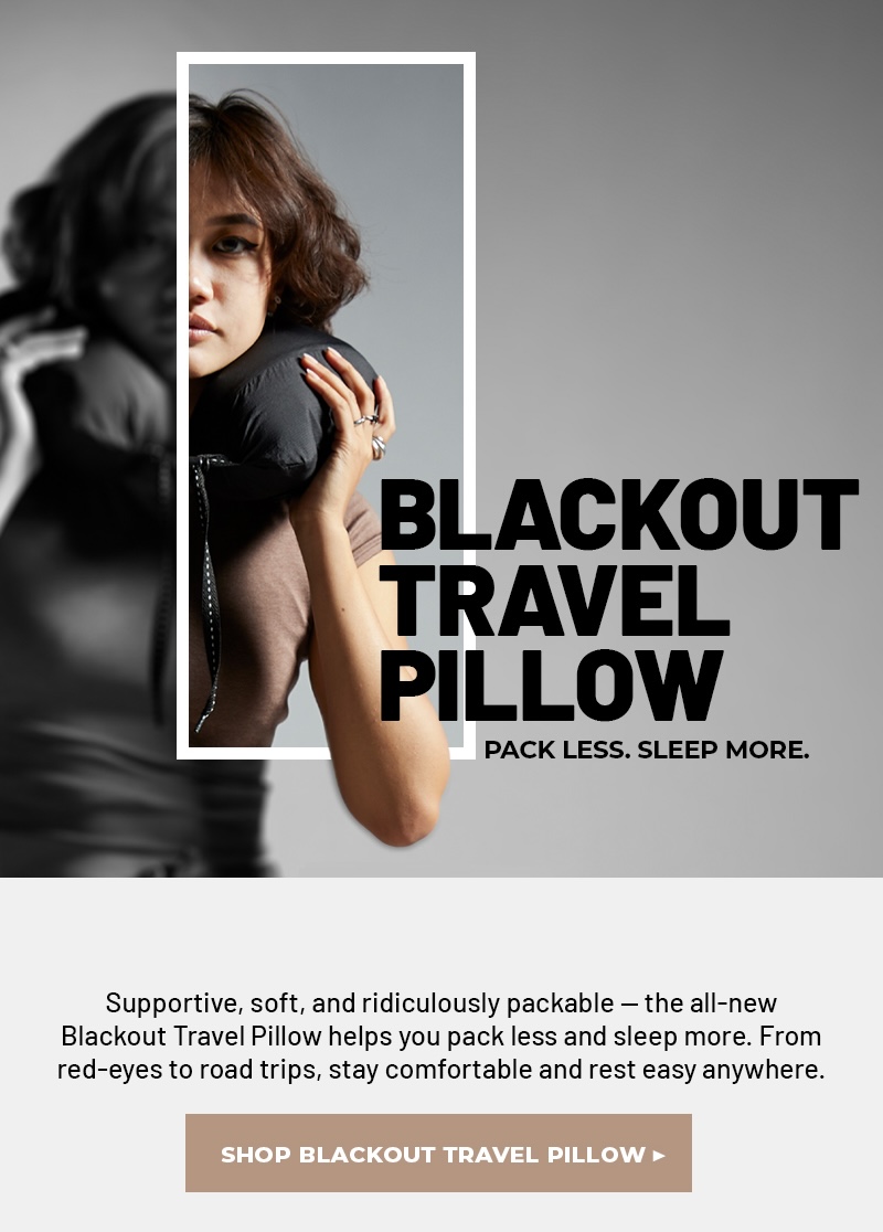 Reisekissen, Nackenstütze, Pillow, Schwarz, Hülle