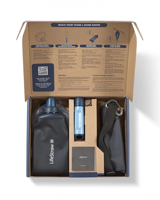 Trinkflasche, Nutzerset, Lifestraw, Wasserbehälter, Zubehör