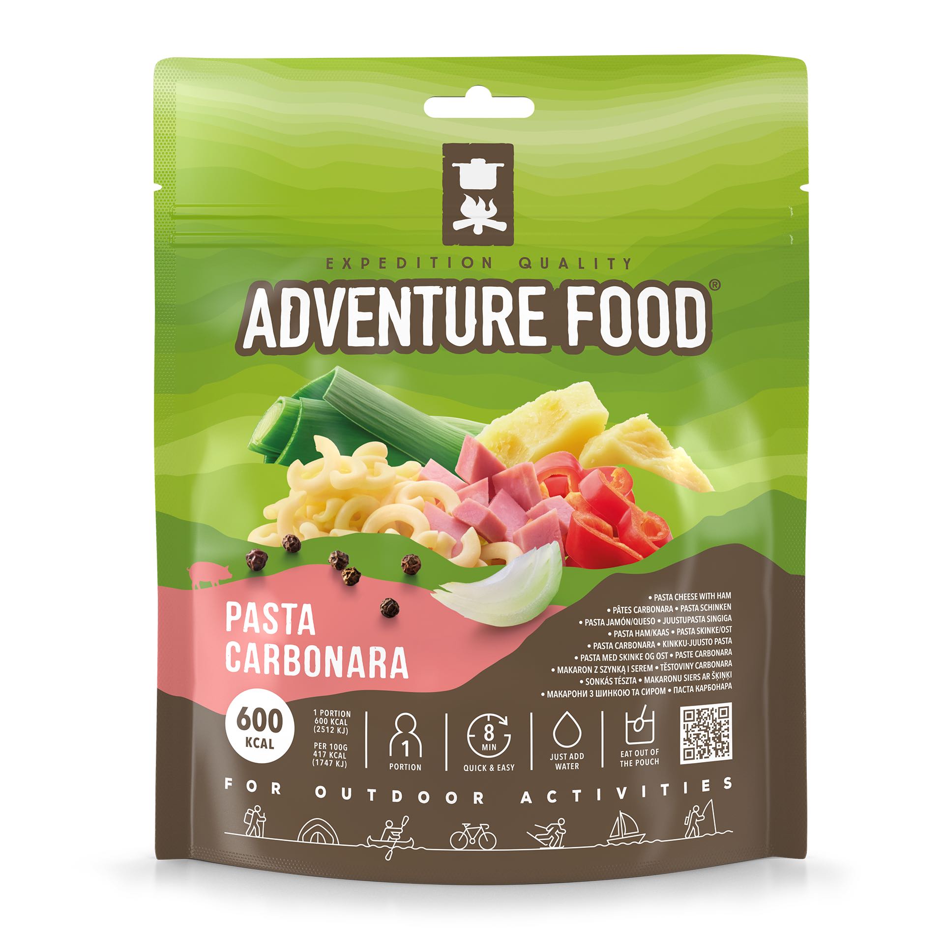 Adventure Food Pasta Carbonara (18-pack)