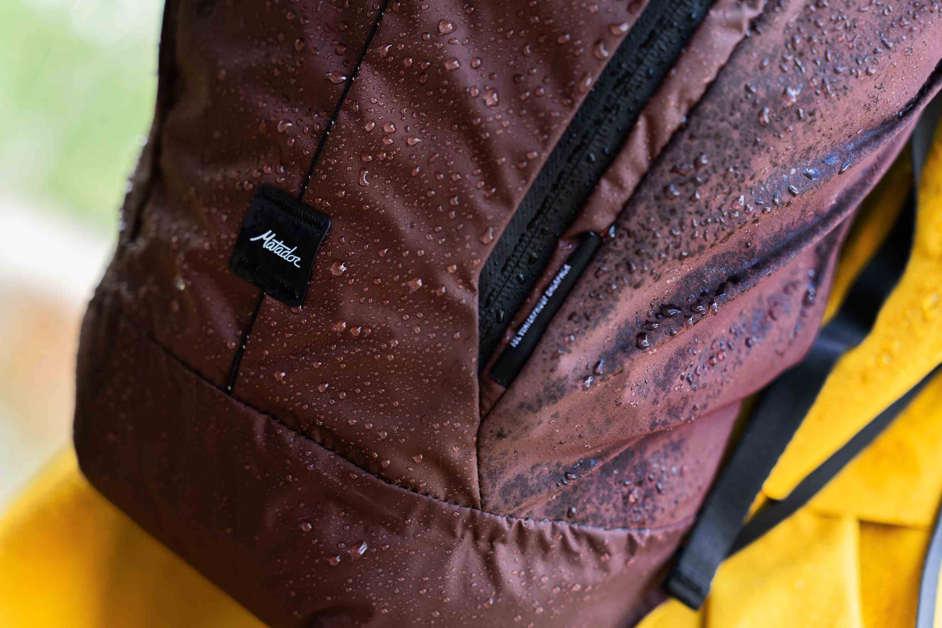 Rucksack, Jacke, Regen, Mehrfarben, Reißverschluss