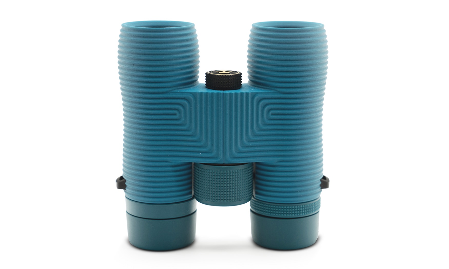 Binokular, blau, texturiert, zusammenklappbar, einstellbar