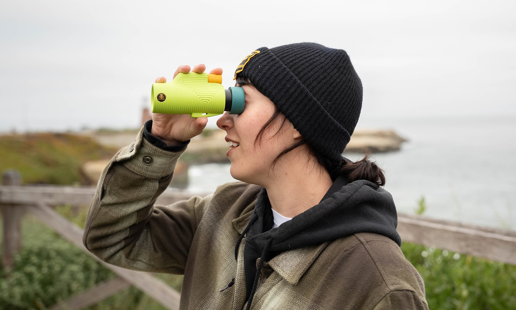 Fernglas, Binocular, KleinesTeleskop, Outdoor, JungePerson