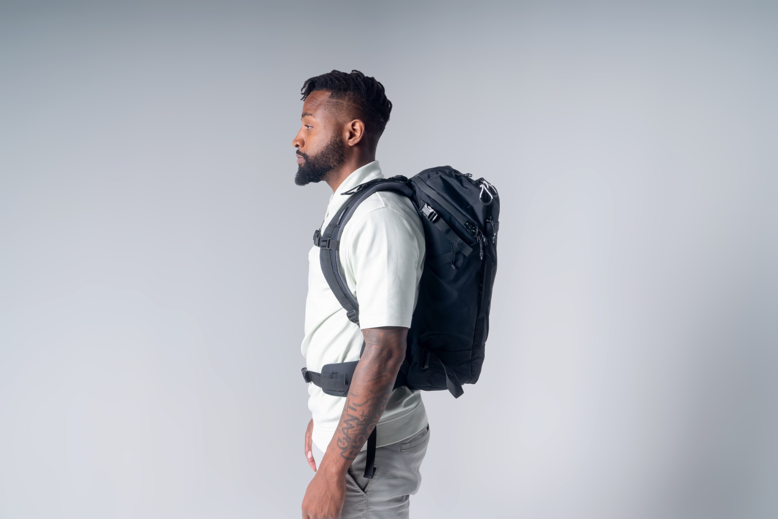 Tasche, Rucksack, Erwachsener, Mann, Person