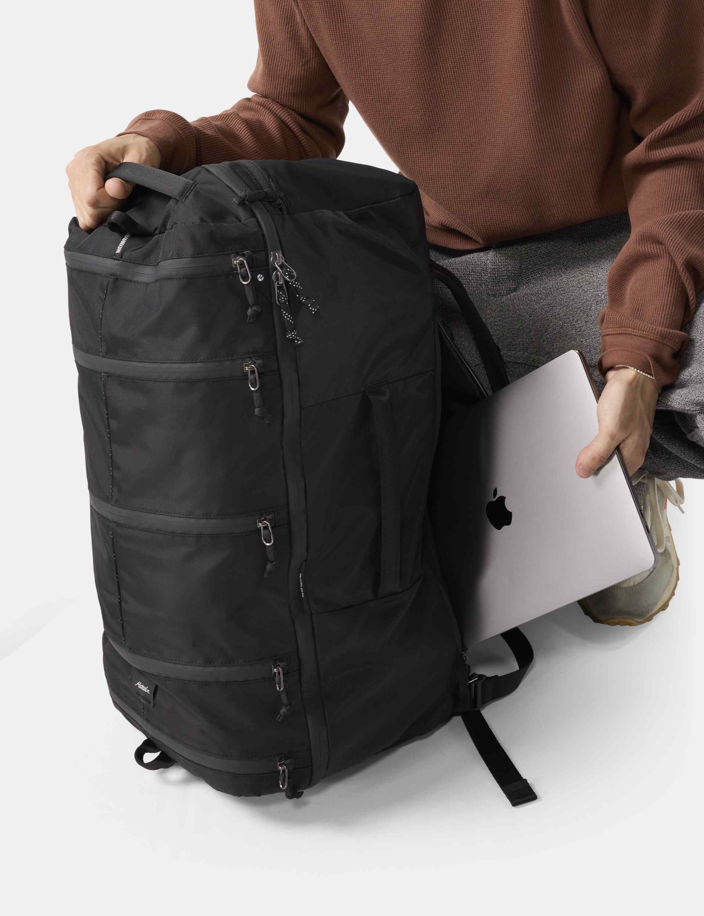 Rucksack, Backpack, Laptop-Fach, Schwarz, Reisetasche