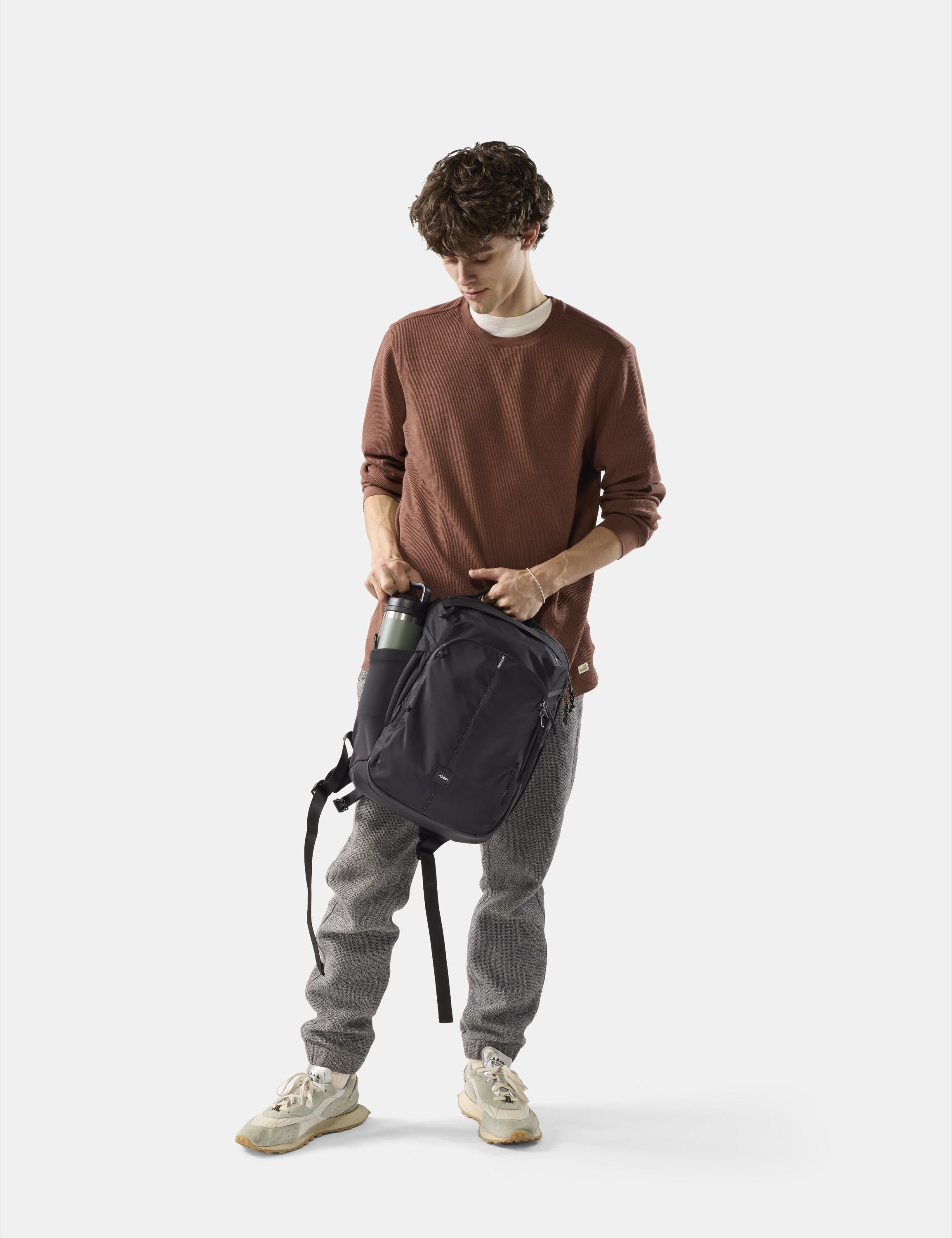 Rucksack, Rucksack, schwarzer Rucksack, Reisetasche, Alltagsrucksack