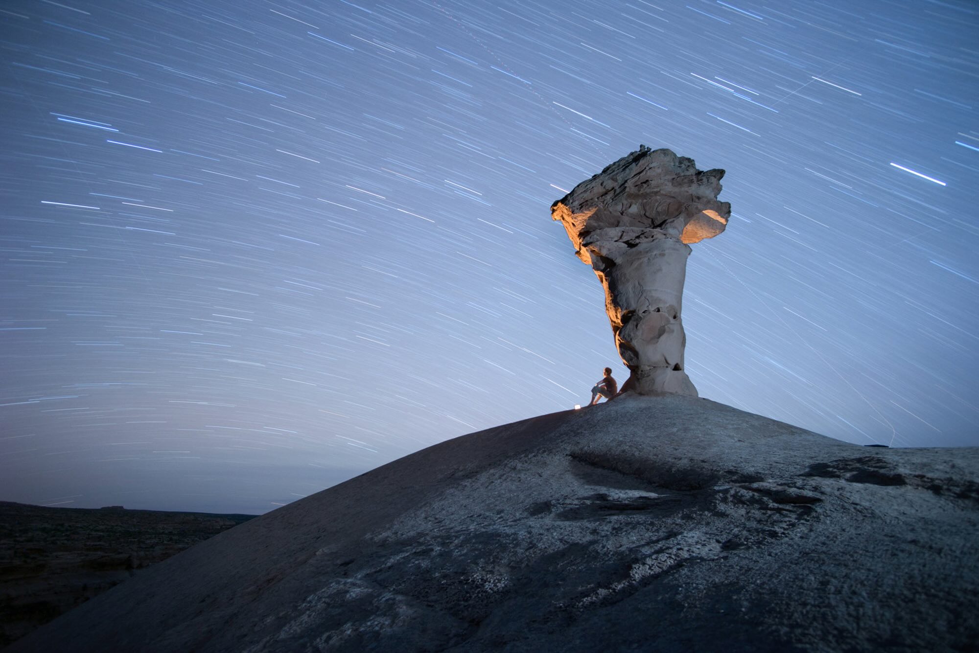 Rock, Natur, Draußen, Szenerie, Nacht