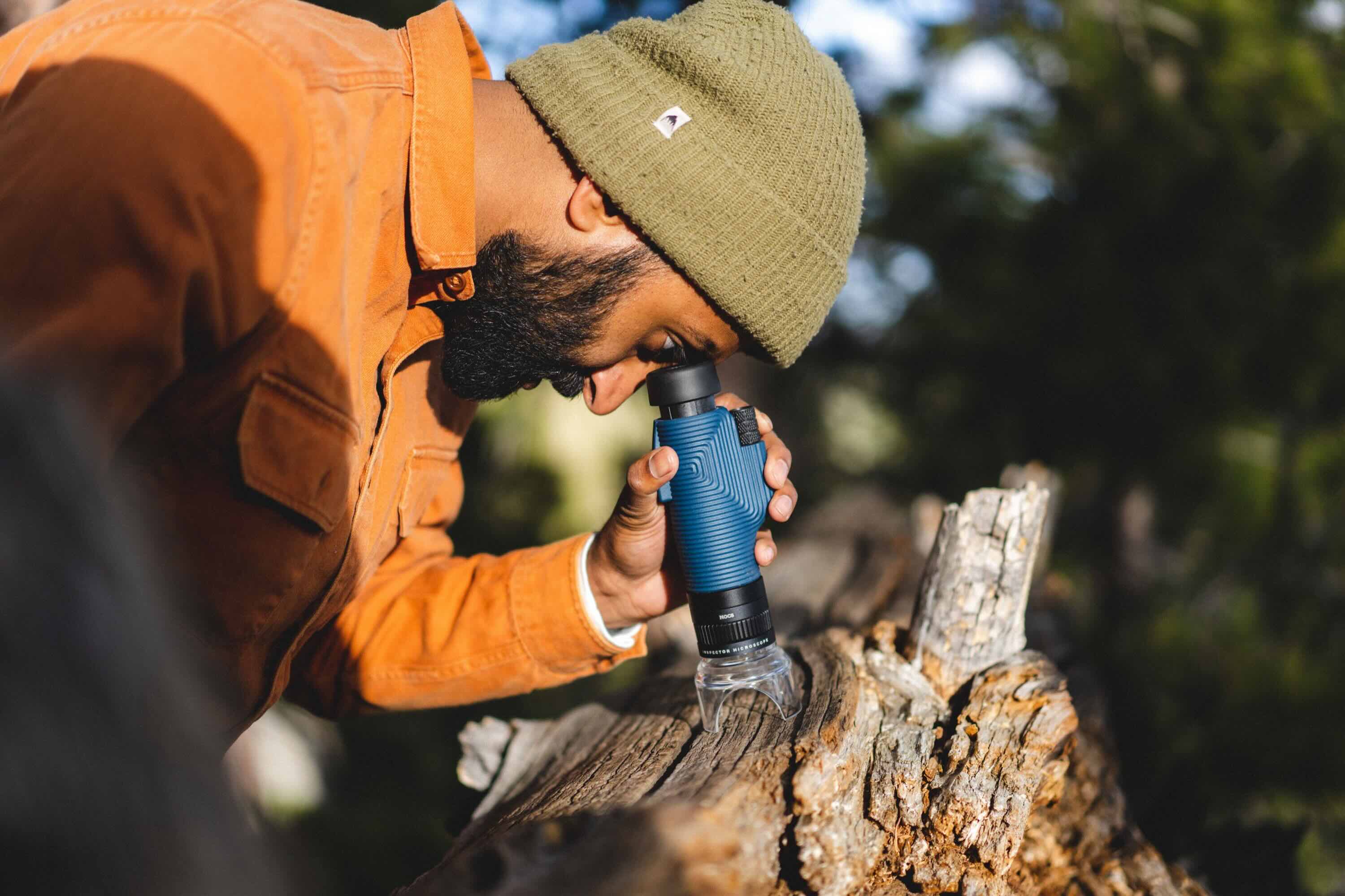 Teleskop, Fernglas, Outdoor, Baumstamm, Becherlupe