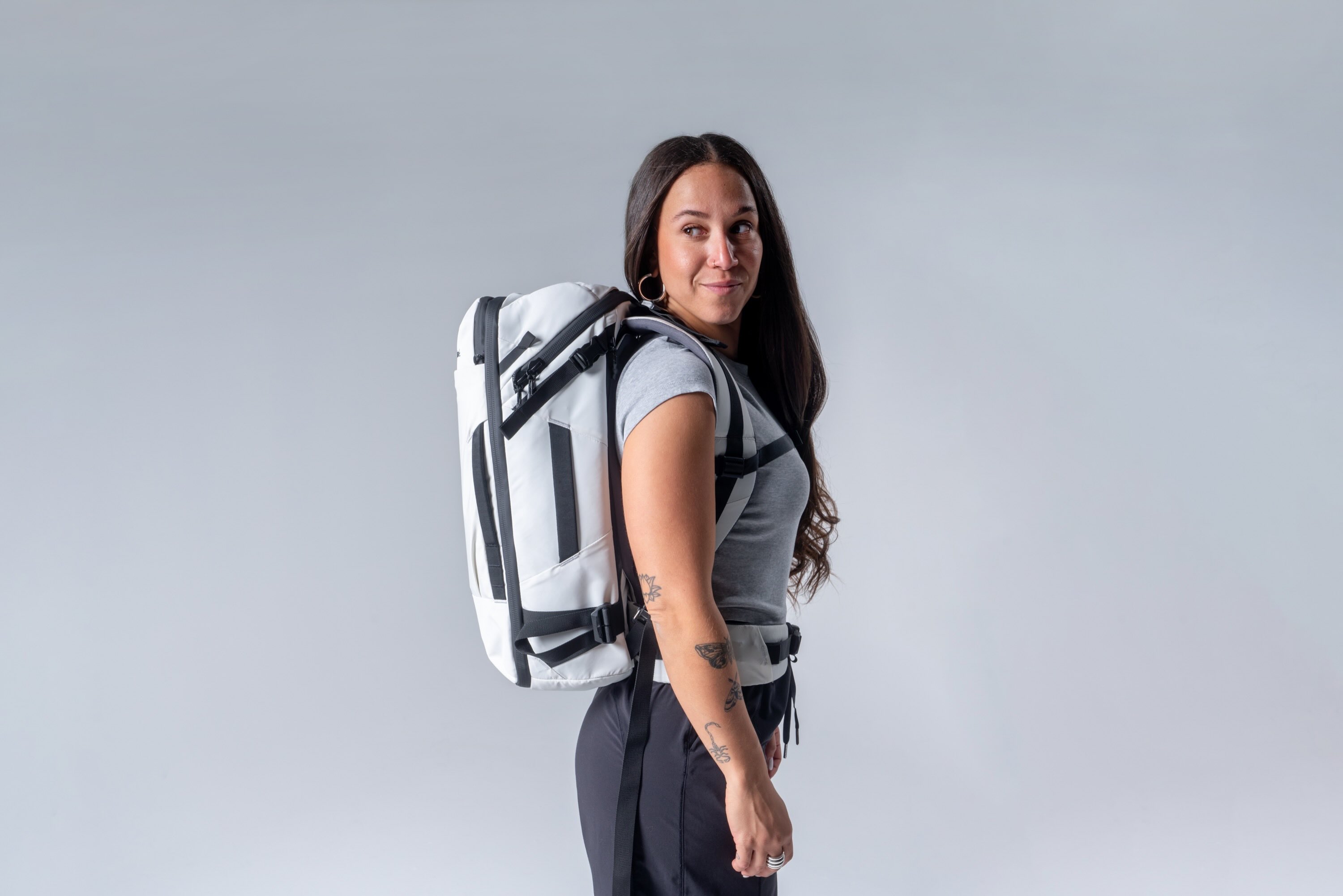 Tasche, Rucksack, Ring, Person, Frau