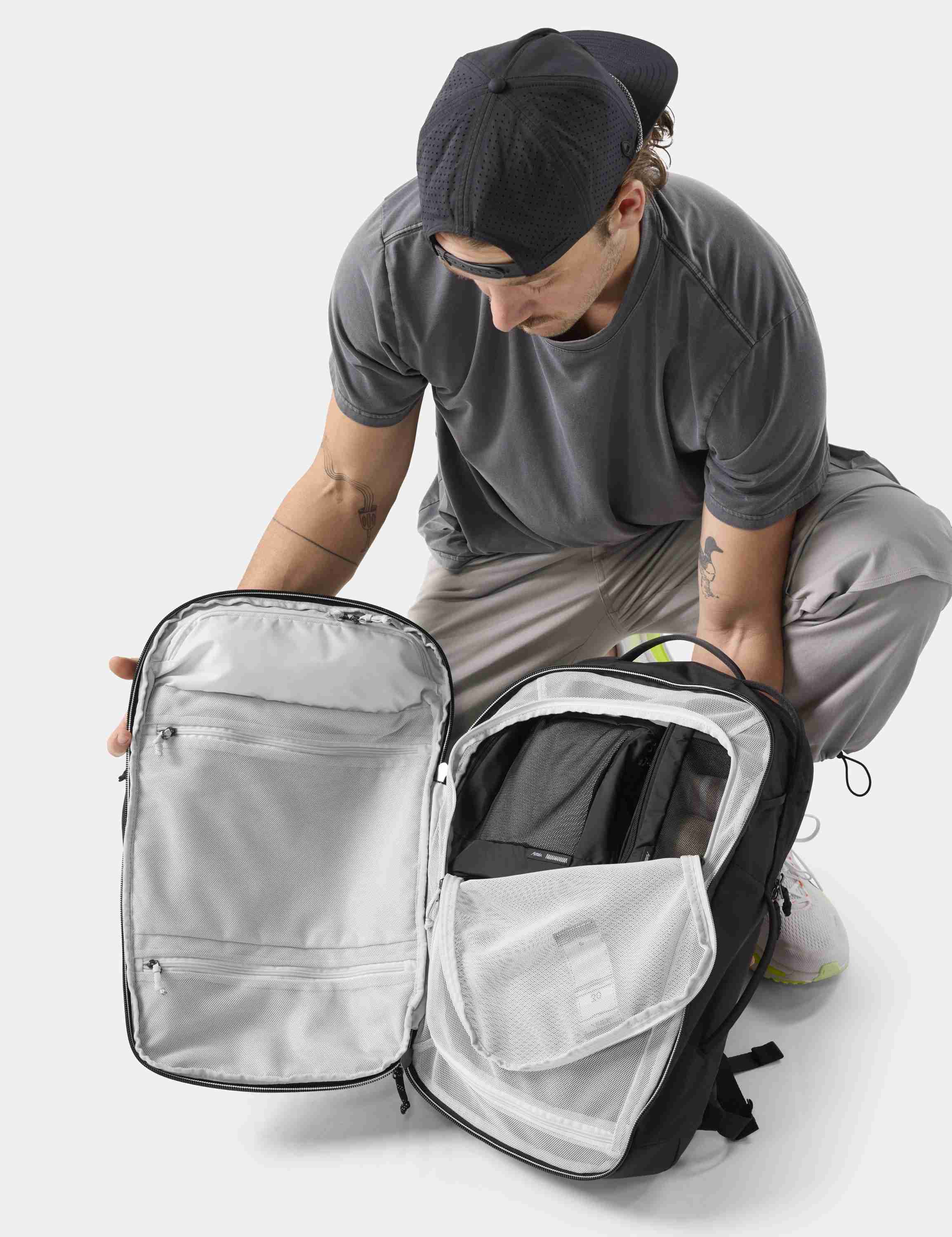 Rucksack, Backpack, Laptopfach, Schultergurt, Reisetasche