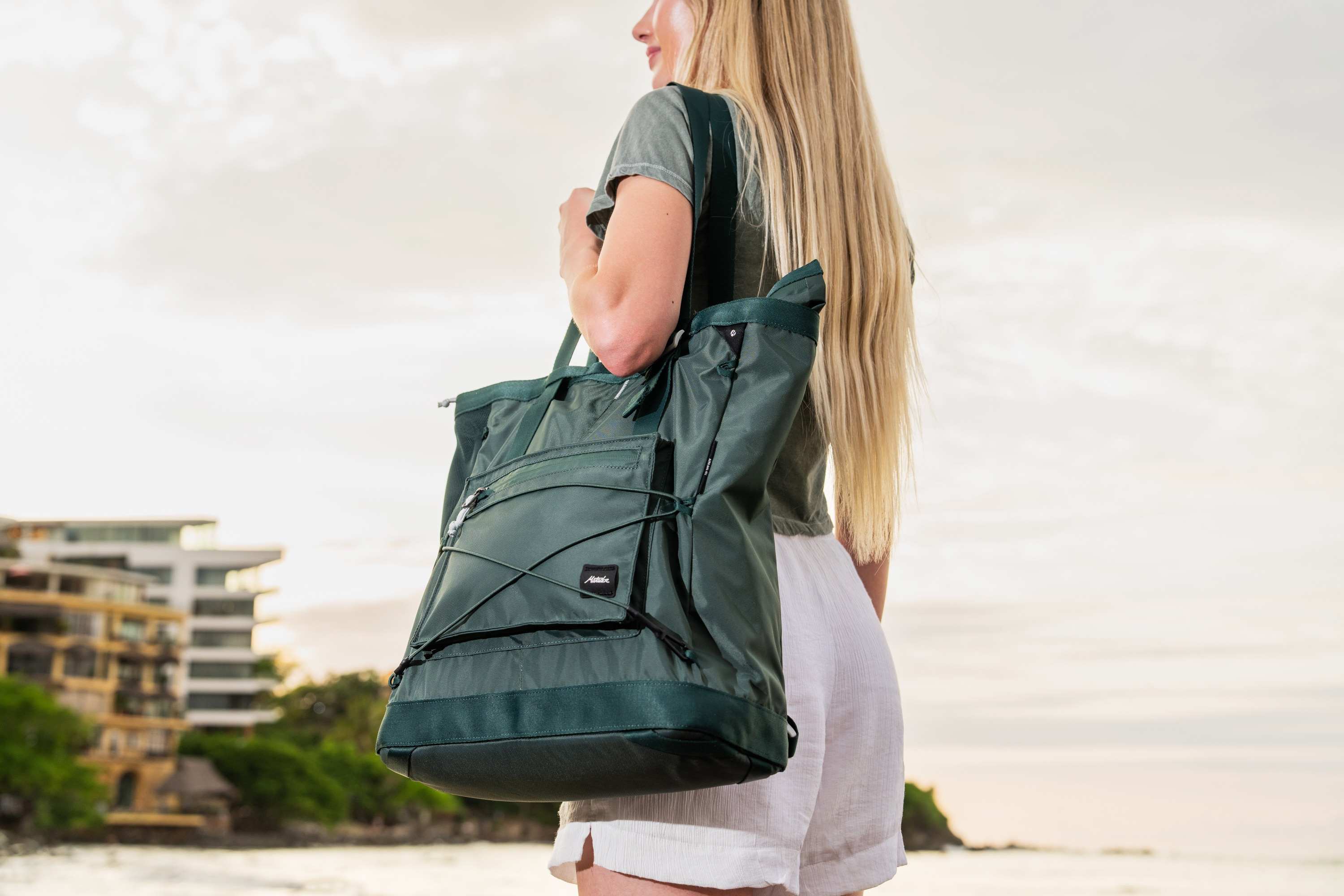 Rucksack, Tasche, Outdoor, Grün, Reißverschluss