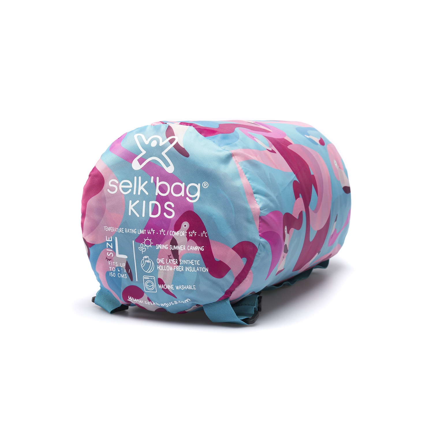Selk'bag Kids Recycled (Flamingo)