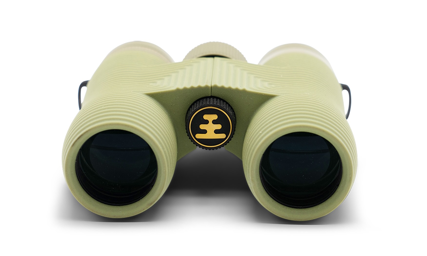 Fernglas, Binokular, grün, Gummi, Objektiv