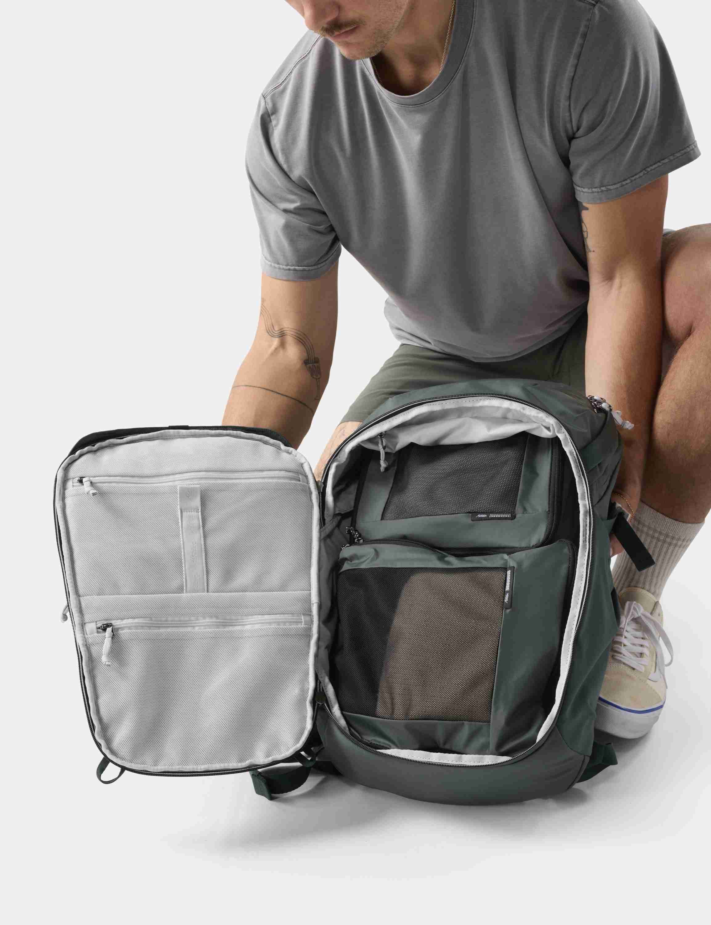 Rucksack, Backpack, Innenfächer, Reißverschluss, Kompakt