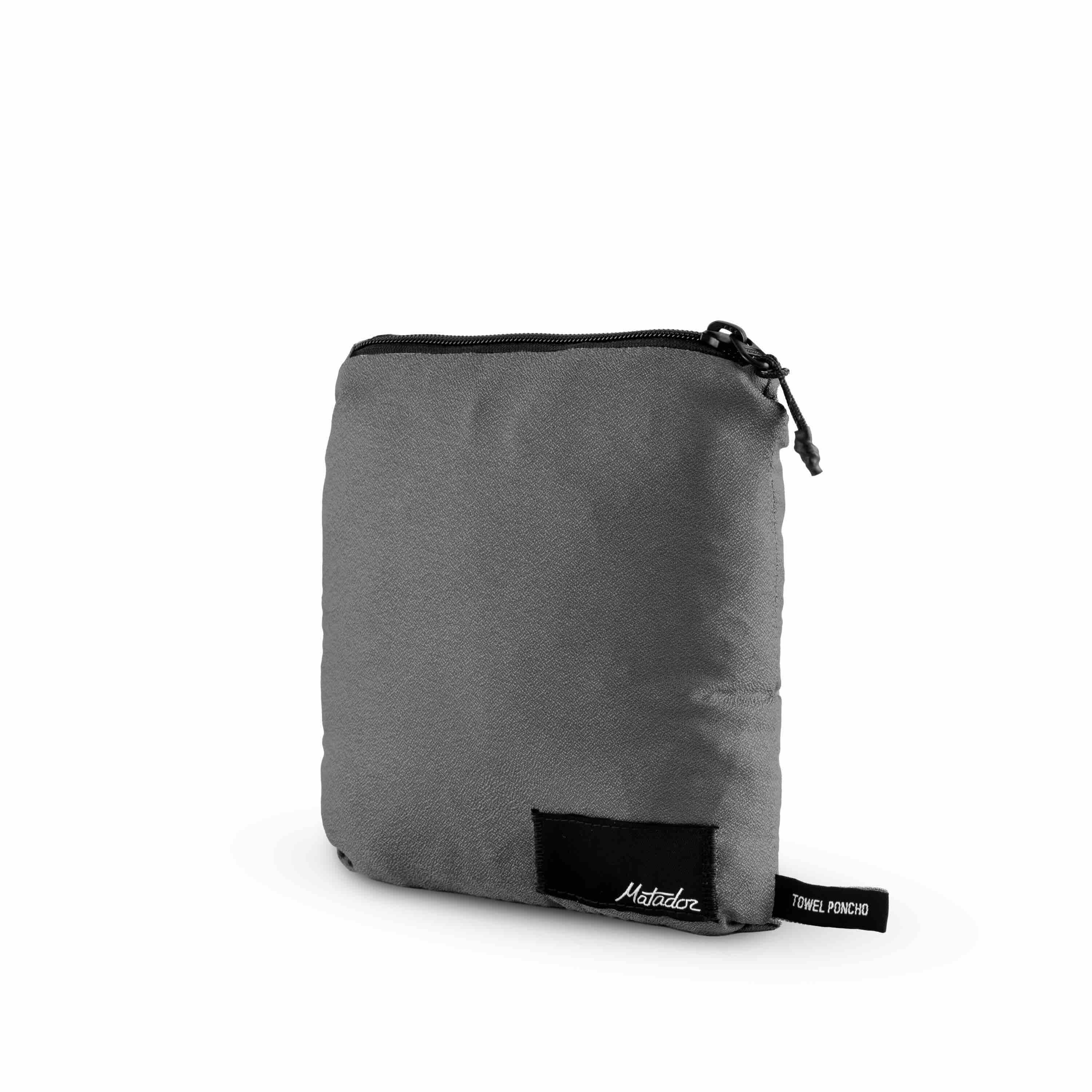 Towel pouch, Pouch, Reißverschluss, Grau, Kompakte Tasche